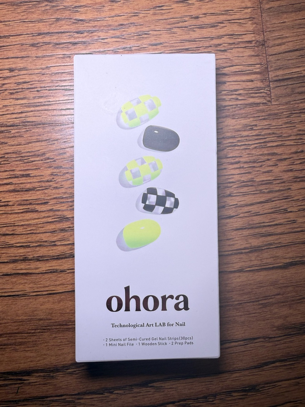 Ohora Semi Cured Nail Strips n racer
